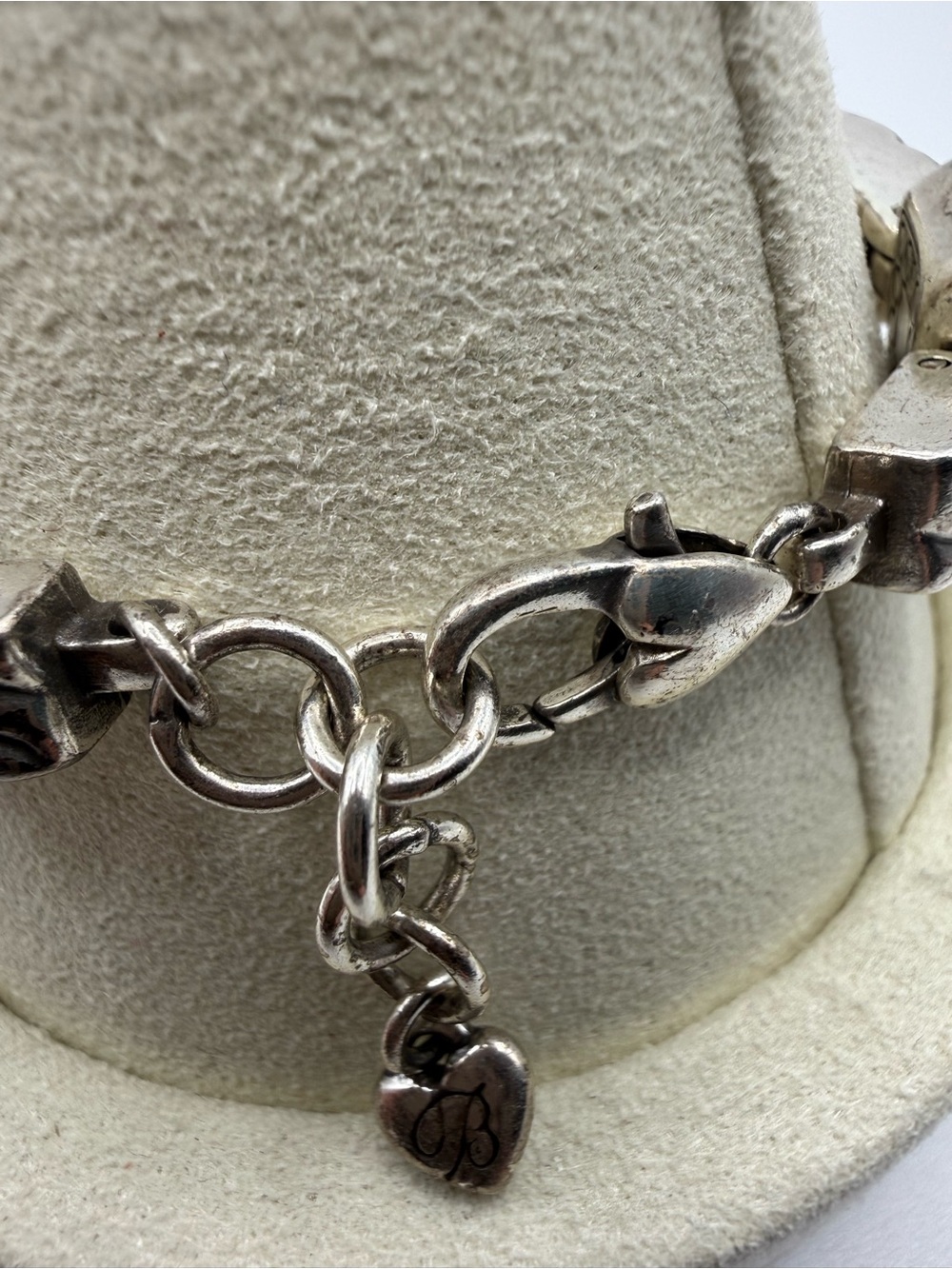 Brighton Silver-Tone Bracelet with Violet-Blue Stones - Picture 8 of 10